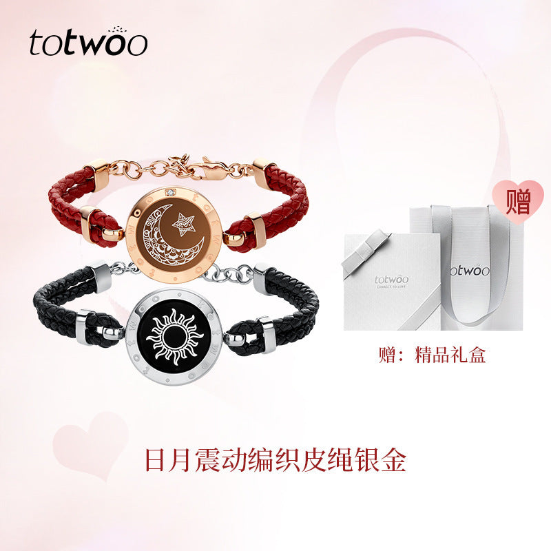 Totwoo Smart Bracelet with Flash & Vibration for Couples